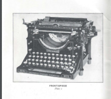 How To Repair Rebuild & Adjust Underwood Typewriter 1920 Service Manual 58 PAGES picture