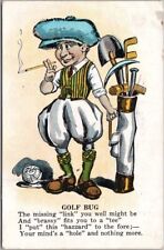 Vintage 1945 VINEGAR VALENTINE Comic Postcard 