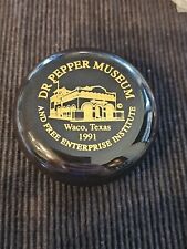 Vintage Rare 1991 Dr Pepper Museum Waco TX Paperweight picture