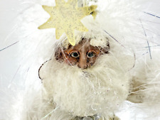 MARK ROBERTS SNOWFLAKE FAIRY ORN COA Christmas Elf Doll MYTHICAL RETIRED 10