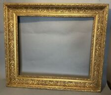 Large & Impressive Pair of Ornate Antique Victorian Gold Painting Frames picture