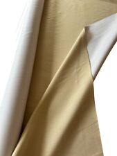 Lovely Soft Yellow Color Fabric, Backed for durability approximately  6+ yards picture