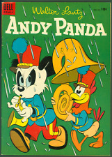 VTG 1954 Golden Age Dell Comics Walter Lantz Andy Panda #27 F/VF Marching Band picture