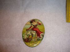 CONTINENTAL CUBES TOBACCO POCKET MIRROR - EARLY 1900’s -  clean cond.  picture