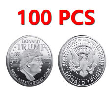 100PCS 45th President DONALD TRUMP EAGLE Challenge Coin Make America Great Again picture
