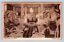 Rochester NY-New York, Palm Lounge, Seneca Hotel, Vintage c1940 Postcard picture