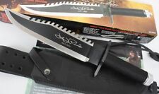 Rambo 2 First Blood Boot Dagger Survival Fixed Bowie Camping Hunting Knife picture