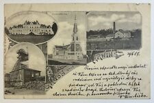 Gruss Aus Karwin Antique 1899 Postcard, Dieneue Kirche  picture