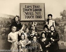 1901 Lips That Touch Liquor, Prohibition Vintage Era Temperance o Photo 8.5 x 11 picture