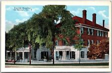 Dunson Hospital La Grange Georgia GA Medical Building Trees Front Postcard picture