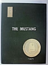 THE MUSTANG 1971 Northeast State Junior College  Alabama  vol-6 pre-owned annual picture