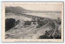 1906 West End Rockville Bridge Longest Stone Bridge World Pennsylvania Postcard picture