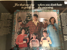Christmas Vintage 1978 Kodak Film Counter Store Display Cardboard Advertisement picture