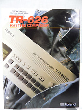 ROLAND TR-606 RHYTHM COMPOSER Vtg 1987 Drum Machine Tri Fold Brochure Like New picture