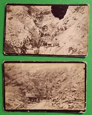 Antique Circa 1880 Photograph Lehigh Coal Navigation Mining Railroad Bittner picture