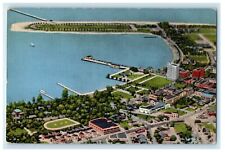 1948 Aerial View Of Sarasota Florida FL Posted Vintage Postcard picture