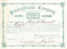 Thomas A. Scott autographed Pennsylvania Co. - Autographed Stock - Autographed S picture