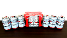 Empty Can Budweiser 355 ml. 6 pieces set with orig. package from Japan arigato.. picture