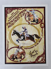 Pendleton Round Up Rodeo Poster Art Signed Oregon Excellent Signed 2006 picture