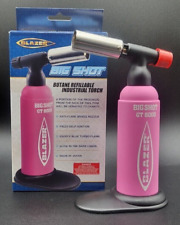 Blazer Big Shot Torch GT8000 - Limited Edition  Pink With Glow Logo - FAST SHIP picture