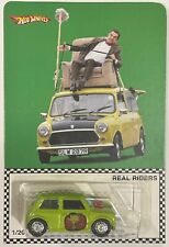 MORRIS MINI Custom Hot Wheels Car w/ Real Riders Mr. Bean Mini Cooper Series picture