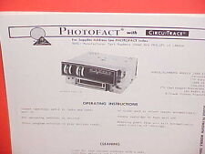 1970 DODGE CHALLENGER RT PLYMOUTH BARRACUDA FURY 8-TRACK/AM RADIO SERVICE MANUAL picture