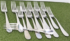 Wallace Stainless Flatware 18/10  CONTINENTAL CLASSIC 12 Dinner Forks 8 3/8