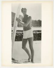 Troy Donahue 1964 Shirtless Surfer Beefcake 8x10 Original Photo Physique J10378 picture