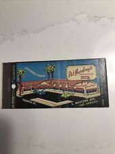 Pat Harding’s Restaurant Vintage Los Angeles Matchbook Cover California 30 Stick picture