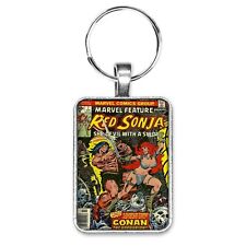 Marvel Feature Red Sonja She-Devil with a Sword #7 Cover Key Ring or Necklace picture