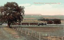 Grand Pre NS Flying Bluenose Train Railroad Annapolis Valley Vtg Postcard C40 picture