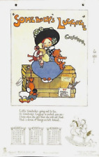MABEL LUCIE ATTWELL, SOMEBODY'S LUGGAGE CALENDAR FOR 1911 Tuck 3466 picture