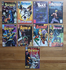 LOT OF 9 BATMAN COMIC BOOKS VARIOUS TITLES MODERN AGE VERY NICE GROUP Z2636 picture