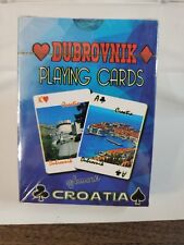 DUBROVNIK CROATIA Souvenir Playing Cards- 12 Different PHOTOS  picture
