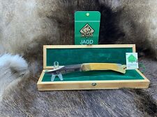 1988 PUMA 970 Whitetail Knife With Micarta Handles Mint In Presentation Box+Tag picture