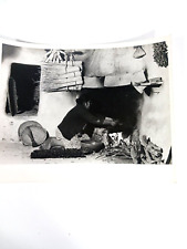 Vintage 1930s Hopi Woman Making Bread Milton Snow Photograph 10x8 picture