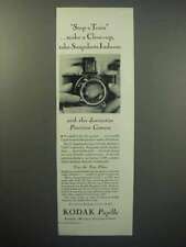 1933 Kodak Pupille Camera Ad - Stop a Train picture