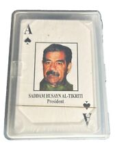 Vintage  Iraqi War playing Cards NOS Pack Is Still SEALED Last  Deck Left RARE picture