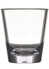 *NEW Carlisle 560107 Heavy-Weight Plastic Shot Glass, 1.5 oz, Case of 24 Glasses picture