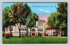 Menominee MI-Michigan, Jordan College, Antique, Vintage Souvenir Postcard picture