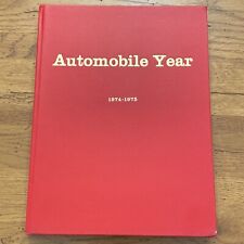 Chilton Automobile Year 1974-1975 L’année Auto-Jahr Hardcover Book picture