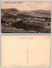 Vintage Postcard - The Valley from Sunset Hill. Bushkill, Pa. picture