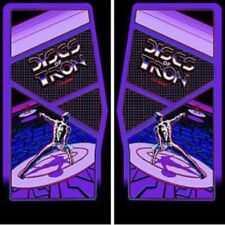 Discs Of Tron DOT Arcade Side Art 2 Piece Set Laminated High Quality picture