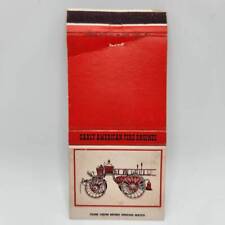 Vintage Matchcover Early American Fire Engine picture