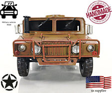 Hummer Model Kit Off Road Military Vehicle 4x4 High Quality HandMade Us Supplire picture