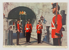 Changing of the Guards Entrance Old Fort Henry Kingston Ontario Canada Postcard picture