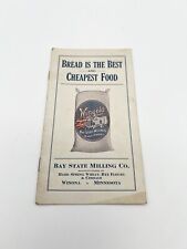 Antique 1920s Bay State Milling Co. Wingold Flour Winona Minnesota Advertising picture