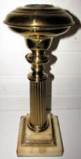 Antique Cornelius & Baker Corinthian Brass & Marble Base Argand Solar Lamp 1843 picture