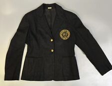 Robert Rollins 1950s Black Wool Blazer Country Day Of The Sacred Heart Newton picture
