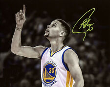 Stephen Curry Warriors 8.5x11 Signed Photo Reprint picture